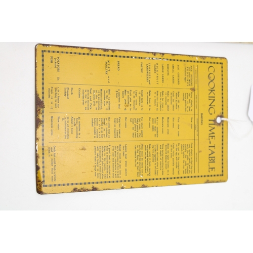 42 - A Hygena Cabinet 'household wants' 1930s reminder board with folding tabs, by Charles Letts & Co. Lo... 