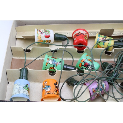 50 - Boxed Mazda Mickey Mouse, Walt Disney Christmas lights, The British Thomson-Houston Co. Ltd.