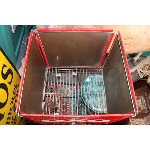 7 - OXO Point of Sale Tin Advertising Stand c1960s