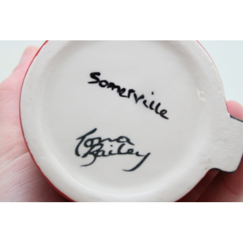 317 - Large Lorna Bailey jug in the Somerville design, 24cm tall.