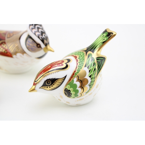 340 - Royal Crown Derby paperweight, Crested Tit, an exclusive for the Royal Crown Derby Collectors Guild,... 