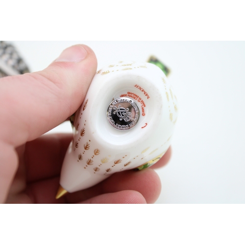 340 - Royal Crown Derby paperweight, Crested Tit, an exclusive for the Royal Crown Derby Collectors Guild,... 