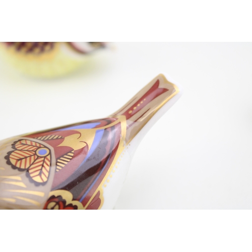 340 - Royal Crown Derby paperweight, Crested Tit, an exclusive for the Royal Crown Derby Collectors Guild,... 