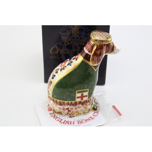 345 - Royal Crown Derby paperweight, English Spaniel, 15.5cm high, number 196 of a limited edition of 1,00... 