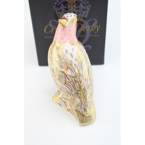347 - Royal Crown Derby paperweight, Cockatoo, 13cm high, this is number 319 of a specially commissioned l... 