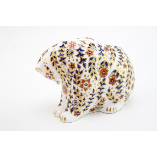 354 - A Royal Crown Derby Russian Bear paperweight, 8cm, modelled by Robert Jefferson and decoration desig... 