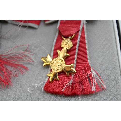 37 - The Most Excellent Order of the British Empire Member of the British Empire (MBE) silver medal badge... 