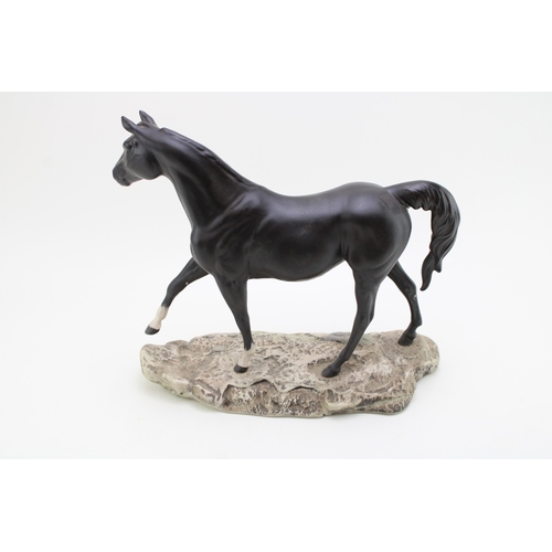 4 - Beswick Nightshade on ceramic base.