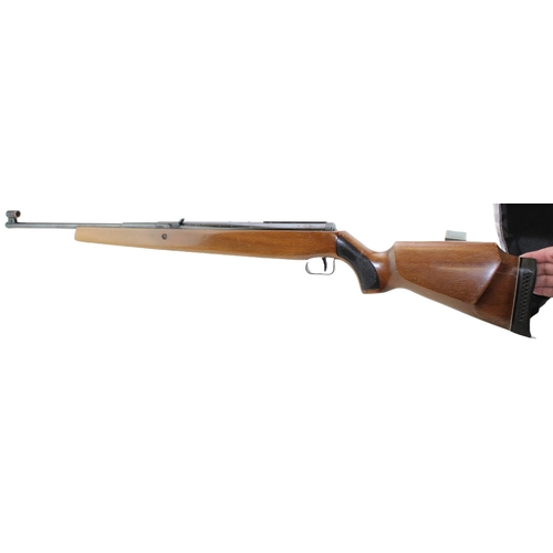 11B - An Original Mod. 50 .177 calibre under lever air rifle, barrel numbered 126351, with barrel mounted ... 