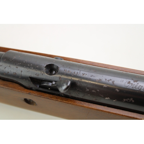 11B - An Original Mod. 50 .177 calibre under lever air rifle, barrel numbered 126351, with barrel mounted ... 