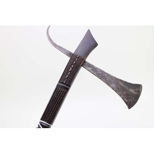 30 - A 19th century African tribal axe possibly Tanzanian.
