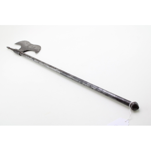 33 - A 19th century indian or Indo-Persian Tabar hand axe.