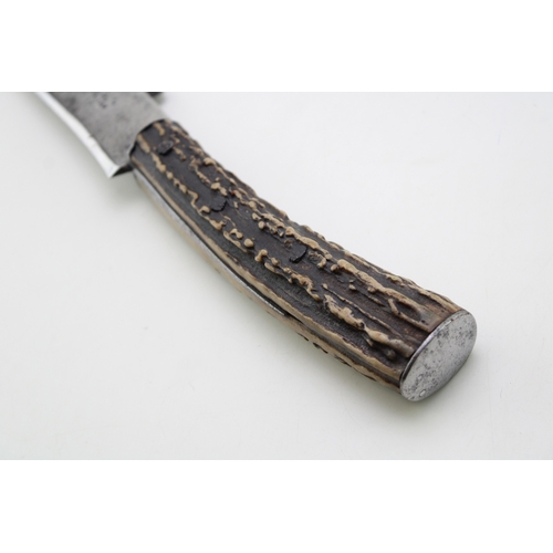 6 - A Rare & Exceptional Quality 19th Century Victorian Gentleman' Flat Cap Gentleman's Billhook Knife w... 