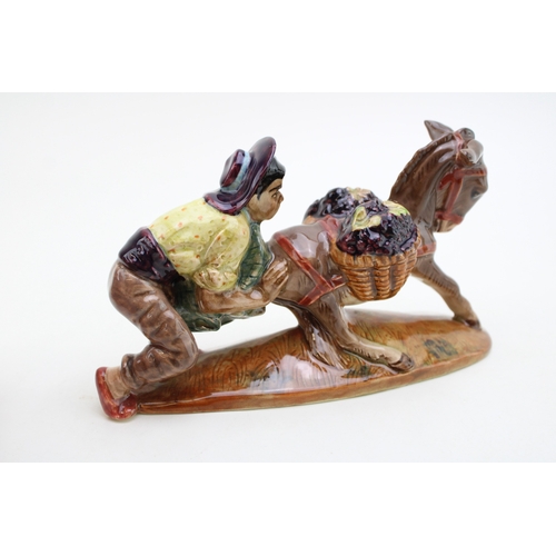 305 - Beswick Spaniard Pushing Donkey 1224.