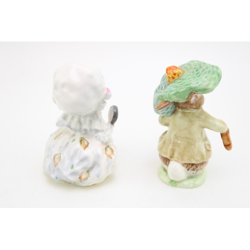 327 - Two Beswick Beatrix Potter figures, both with gold backstamps, to include Lady Mouse from Tailor of ... 