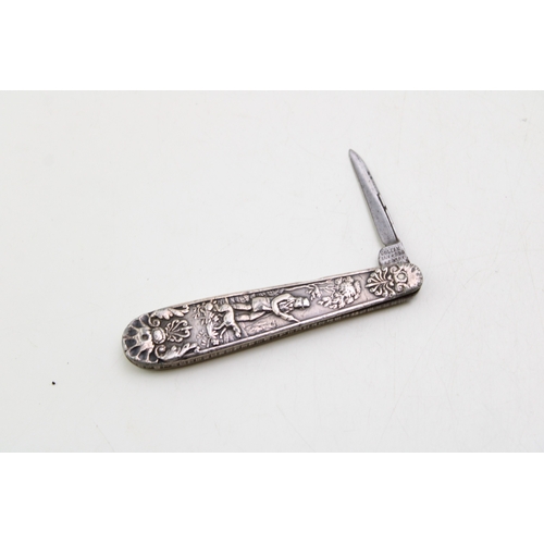 24 - A scarce early Victorian gentleman's single blade pocket knife by Joseph Haywood & Company Sheffield... 