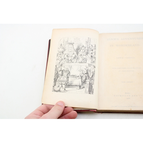 19 - Alice's Adventures in Wonderland by Lewis Carroll with illustrations by John Tenniel Published by Ma... 
