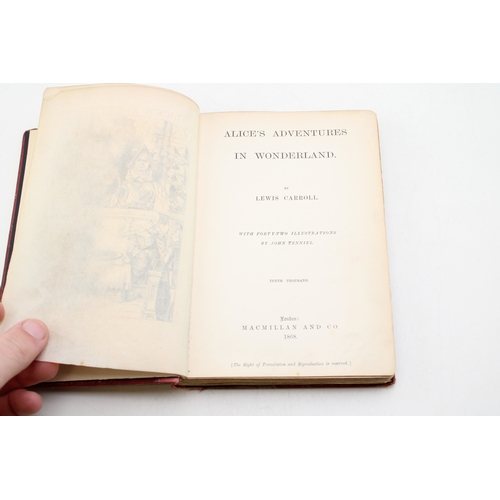 19 - Alice's Adventures in Wonderland by Lewis Carroll with illustrations by John Tenniel Published by Ma... 