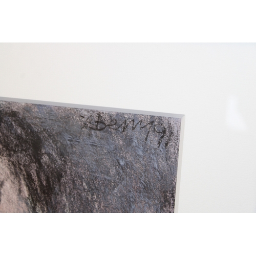 47 - † Arthur Berry (1925-1994); mixed media, portrait of a boy, probably topless, signed top right, 46 x... 