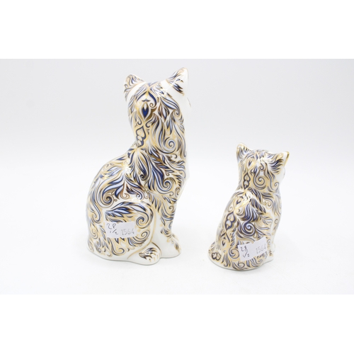 28 - A Royal Crown Derby paperweight, Majestic Cat, this is number 1,658 of a limited edition of 3,500, g... 