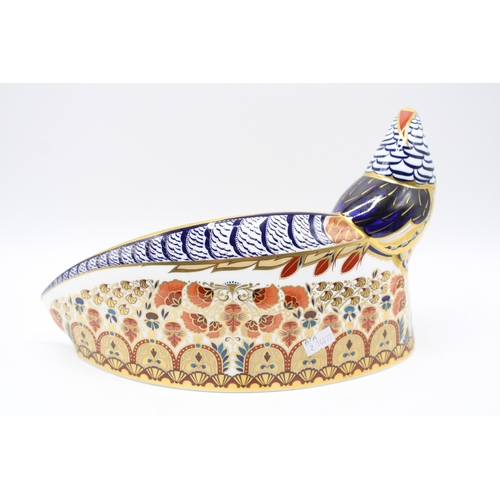 5 - Boxed Royal Crown Derby paperweight 'The Harrods Lady Amherst Pheasant' limited edition of 300, firs... 