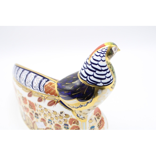 5 - Boxed Royal Crown Derby paperweight 'The Harrods Lady Amherst Pheasant' limited edition of 300, firs... 