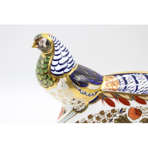 5 - Boxed Royal Crown Derby paperweight 'The Harrods Lady Amherst Pheasant' limited edition of 300, firs... 