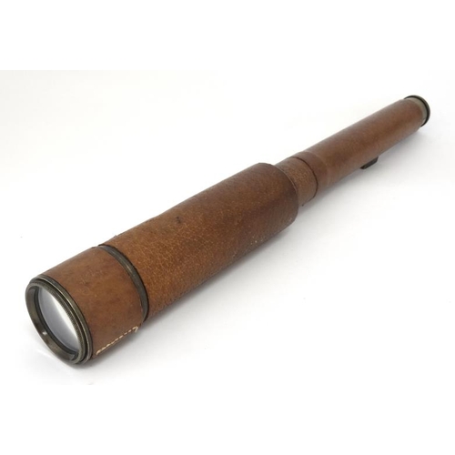 1164 - Militaria : A ' Davon No.2 ' Field Micro-Telescope by F. Davidson & Co. London , Patent No. 13251-12... 