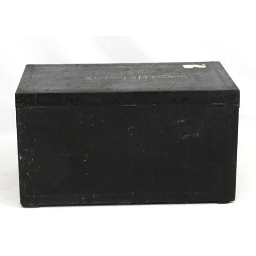 1176 - Militaria : 104982F/ H D White ( unknown regiment ) : A large kit trunk by Army & Navy Stores C S L ... 