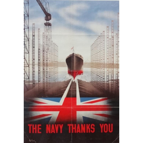 1177 - Militaria : After Pat Keely ( Unknown - 1970 )  A 1943 WWII British graphic propaganda poster entitl... 