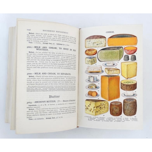 355 - Book: '' Mrs Beeton's Book of Household Management. A guide to cookery in all branches. '' New Editi... 