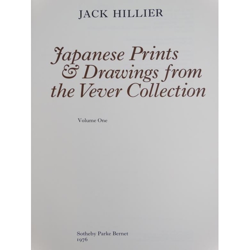 366 - Books: A boxed set of ''Japanese Prints and Drawings from the Vever Collection '' in three volumes b... 