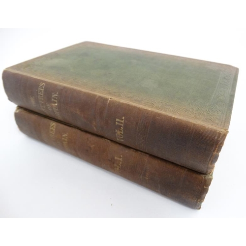 368 - Books: '' The Forest Trees of Britain '' in two volumes , by the Rev C.A Jones, printed for The Soci... 