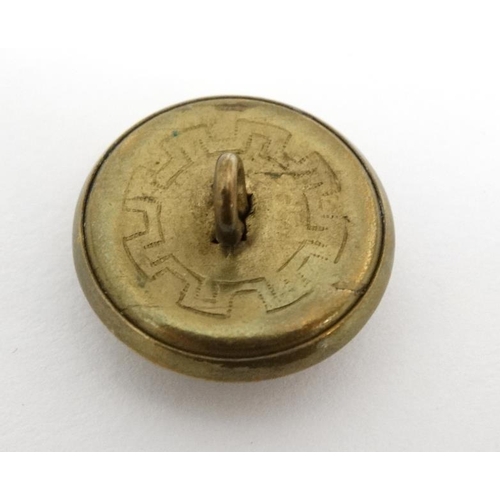 916 - Buttons - Great Western Railways: 6 gilt metal buttons marked 'GWR ' approx 1'' diameter