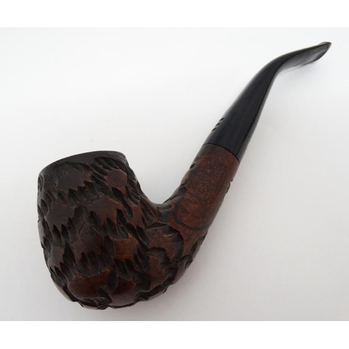 941 - Smoking Pipes : A collection of three E A Carey ' Magic Inch ' pipes , comprising Prince , Full Bent... 