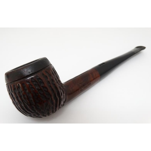 941 - Smoking Pipes : A collection of three E A Carey ' Magic Inch ' pipes , comprising Prince , Full Bent... 