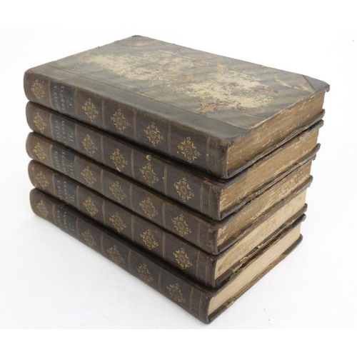 382 - Books: '' Sermons '' in five volumes by Hugh Blair , published by Sharpe and Son , London, 1819 , qu... 