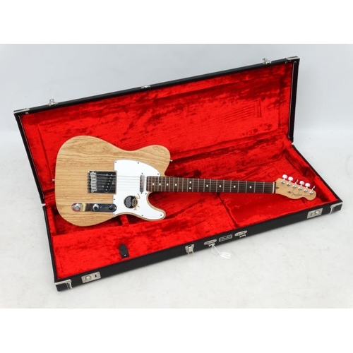 390 - Musical Instruments : a Fender ' American Standard ' Telecaster , having a solid ash body , maple ne... 