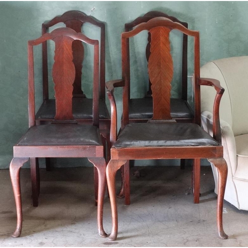 10 - 4 dining chairs (3+1) Please Note -  we do not make reference to the condition of lots within catalo... 