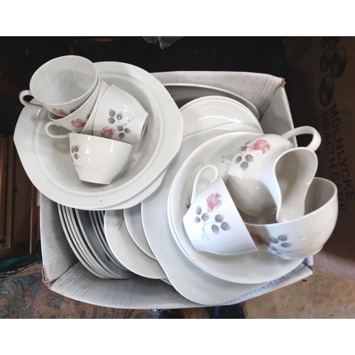 41 - Assorted items to include a Royal Doulton part dinner service, toby jugs etc  Please Note -  we do n... 