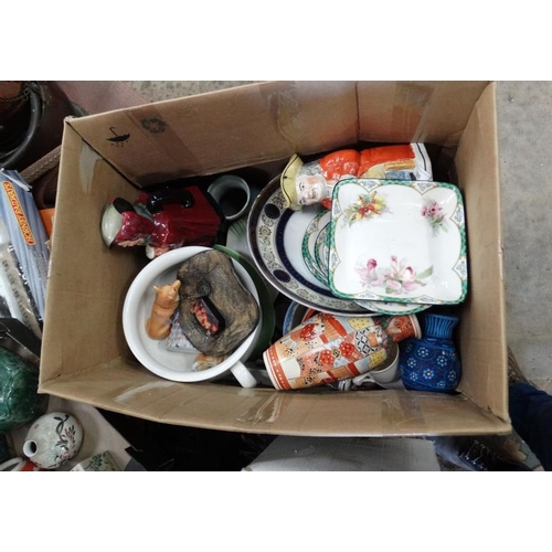 41 - Assorted items to include a Royal Doulton part dinner service, toby jugs etc  Please Note -  we do n... 