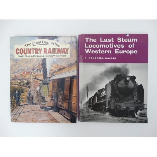 578 - Books: Two railway books to include, '' The Last Steam Locomotives of Western Europe '' by P Ransome... 