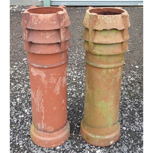 590 - 2 chimney pots Please Note -  we do not make reference to the condition of lots within catalogue des... 