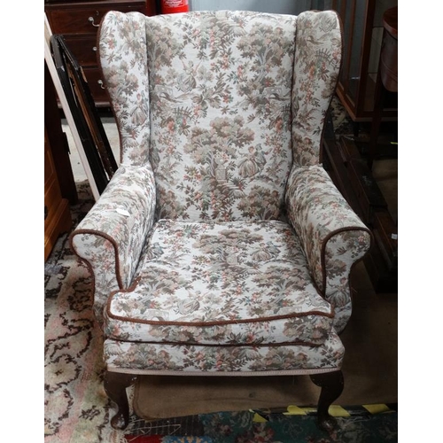 7 - Parkerknole style wingback chair