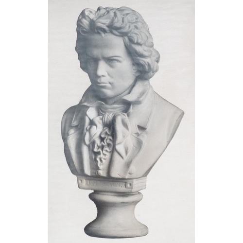 71 - Portrait of a bust of Beethoven  Please Note -  we do not make reference to the condition of lots wi... 