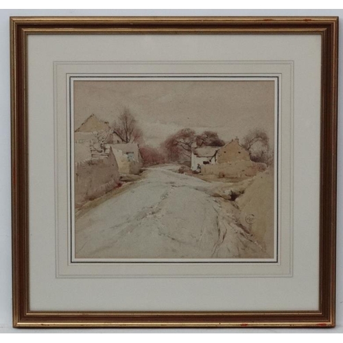 188A - ? Bromley 1921, Watercolour, ' Rosgill, Westmorland ', Signed and titled verso. 12 3/4 x 14 1/4''