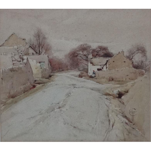 188A - ? Bromley 1921, Watercolour, ' Rosgill, Westmorland ', Signed and titled verso. 12 3/4 x 14 1/4''