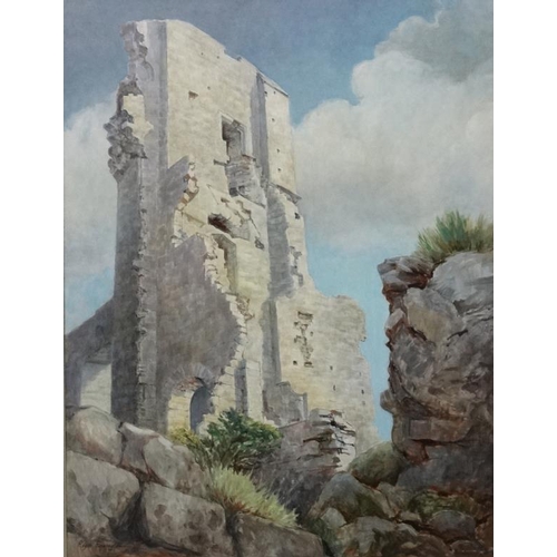 209 - Roger Remington XX, Oil on board, (Corfe Castle ' ( Wareham , Dorset ) , Signed and dated ' 1988 ' l... 