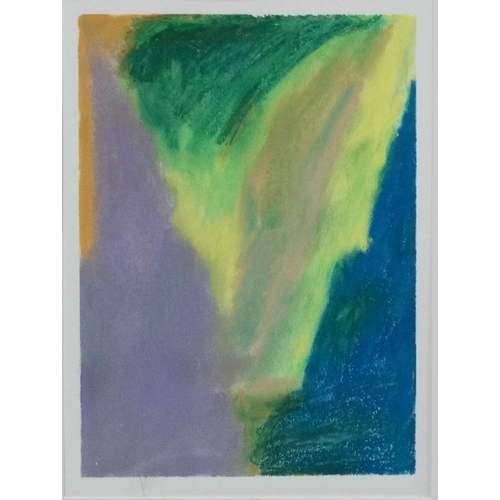 226 - *Gordon Cummings XXI Scotland, Pastel, Untitled, Labelled verso, Aperture 14 3/4 x 11'', From a Coll... 