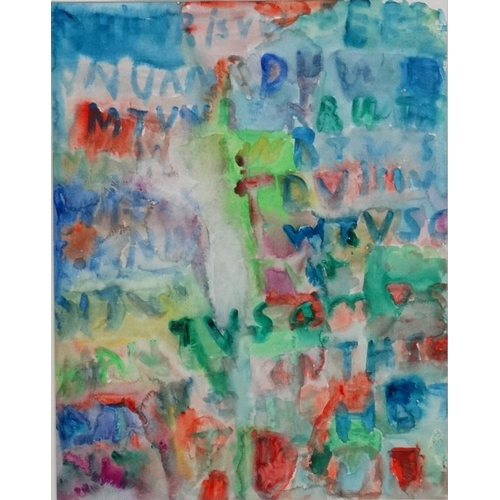 228 - *Hedley Graham XXI , Watercolour, Untitled , Labelled verso, 19 x 15'', From a Collection .